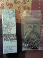 Perfume Just Divanity + Aros Largos